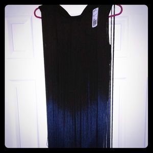 Black Ombre mini dress